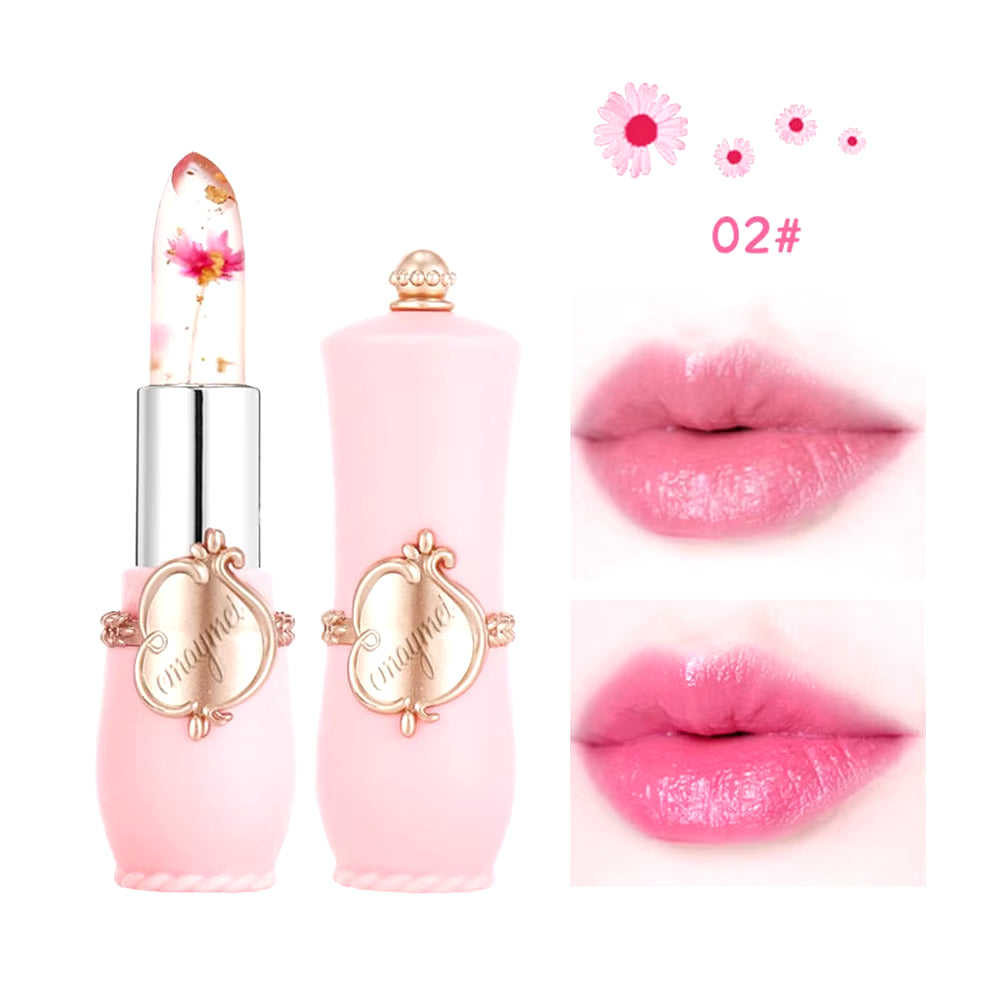 6-Color Transparent Moisturizing Jelly Color Changing Lipstick
